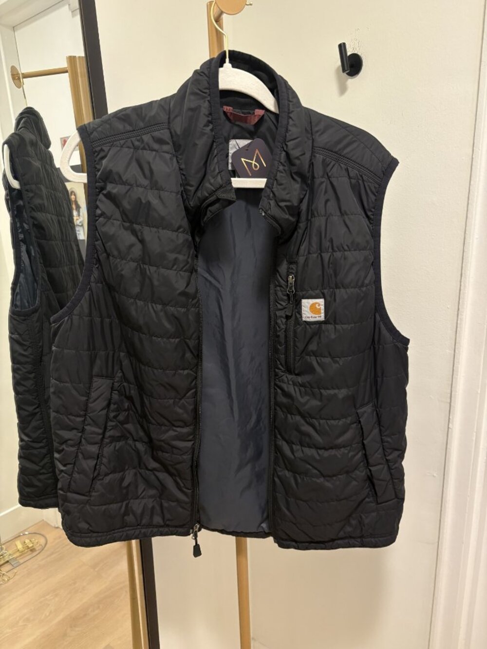 Carhartt puffer vest size Large